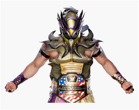 Wwe United States Champion Kalisto - Kalisto Wwe United States Champion, HD Png Download - kindpng