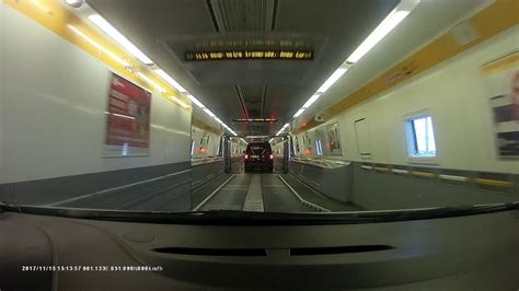 Inside the EuroTunnel train - YouTube