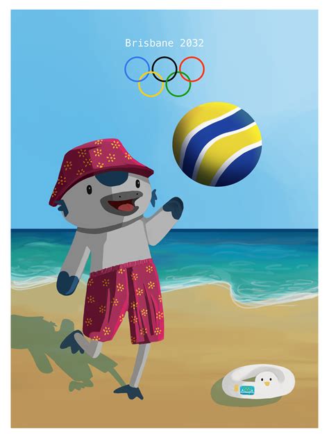 ArtStation - Olympic Mascot Brisbane 2032