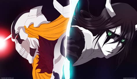 Ichigo vs Ulquiorra by naruble Bleach Anime, Villain, Pin Up, Naruto ...