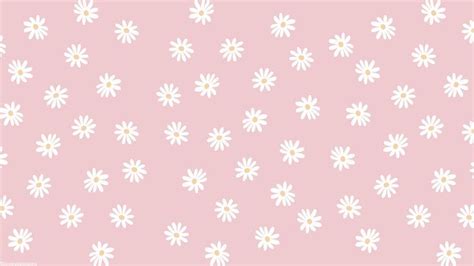 Desktop Wallpaper ♡ Pink Daisy Wallpaper, Desktop Wallpaper Macbook ...