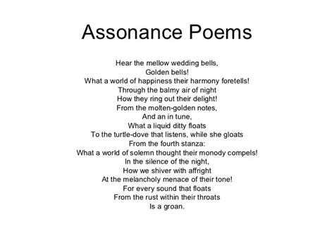 78 assonance examples poetry