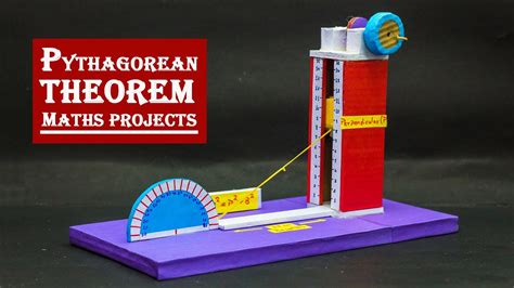 Maths Projects | Pythagorean Theorem Model - YouTube