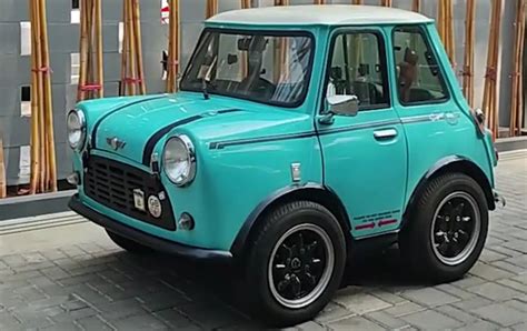 Micro Mini Cooper is one of the tiniest cars in the world