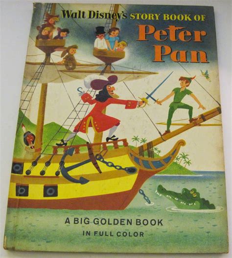 Peter Pan - On TV and In Vintage Books | Walt disney story, Vintage books, Storybook