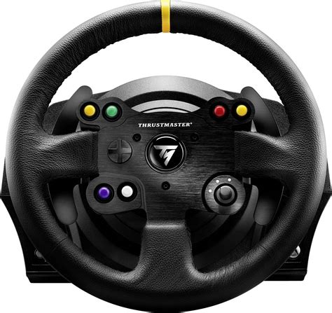 Thrustmaster TX Racing Wheel Leather Edition Steering wheel PC, Xbox One Black incl. foot pedals ...