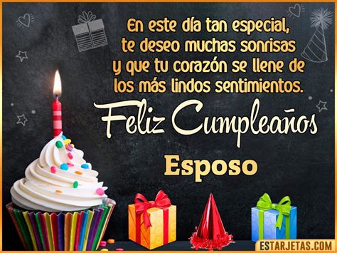 Feliz Cumpleaños Esposo. Imágenes, Gif ,Tarjetas y Mensajes