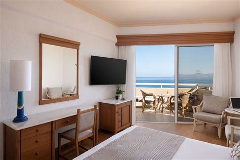 Standard Room with Side Sea View - Panorama Hotel Chania, Crete, Greece | Book Online