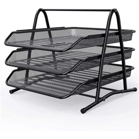 3-Tiered Mesh Document Trays - Stationery and Office Supplies Jamaica Ltd.