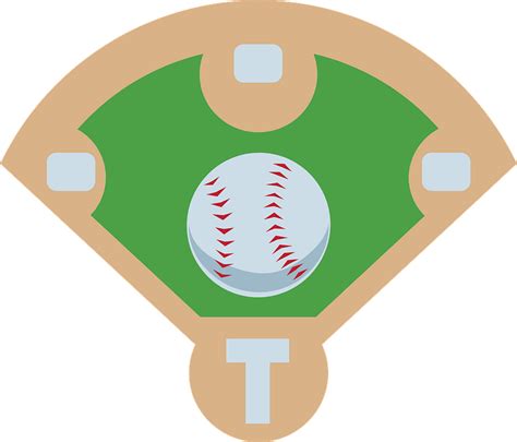 Baseball diamond clipart. Free download transparent .PNG | Creazilla