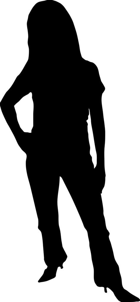 Black Woman Silhouette Clip Art - ClipArt Best