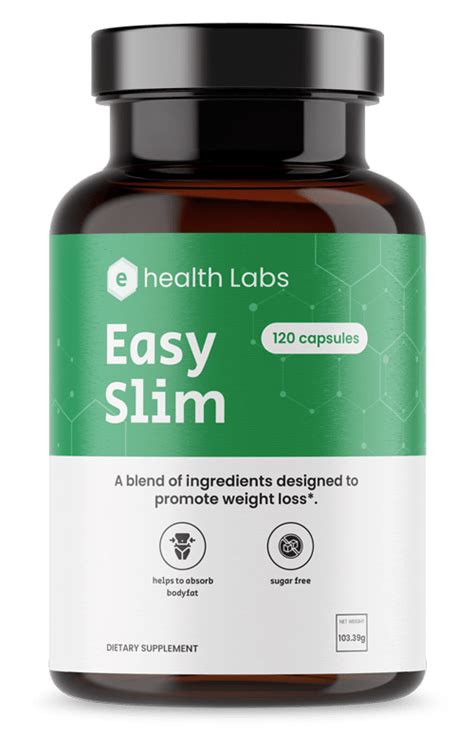 Easy Slim - Dietary supplement to control your weight | e-Health Labs