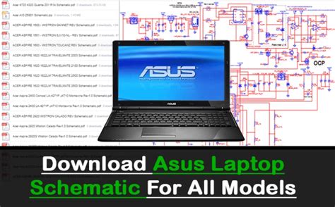 Asus Laptop Motherboard Schematic Diagram PDF Download (All Models) » Soft4led