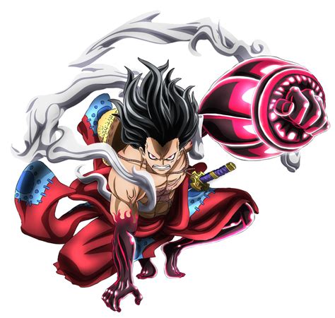 Gear 4th Snakeman Luffy (Render) by PrincessPuccadomiNyo on DeviantArt Poster One Piece, One ...