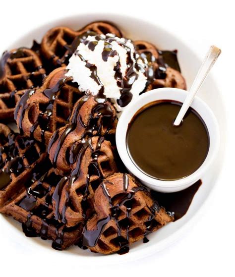 Triple chocolate belgian waffles – Artofit