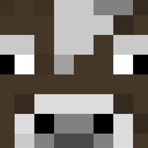 Minecraft Cow Head – Pattern Crew