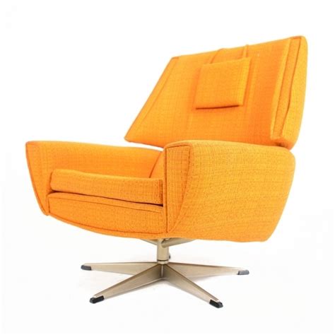 Modern Terry Orange Swivel Chair Image 73 | Chair Design