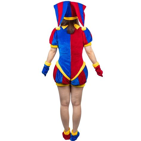 【30% off】Xcoser The Amazing Digital Circus Pomni Cosplay Costume Hat G