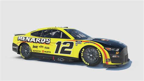 2023 Ryan Blaney Menards by Thomas Sink - Trading Paints