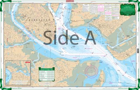 Coverage of Charleston Harbor - Large Print Navigation Chart 95E