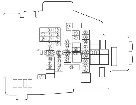 [DIAGRAM] 2003 Mazda 6 Fuse Box Cover Diagram - MYDIAGRAM.ONLINE