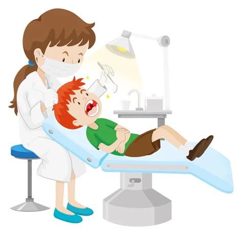 Kid in dentist office Stock Vector Image by ©artisticco #8311688