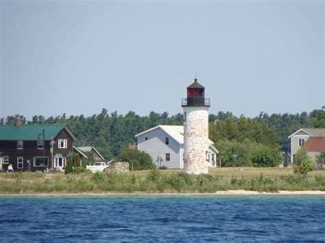 Lighthouse at Beaver Island Harbor by 29shadows on DeviantArt