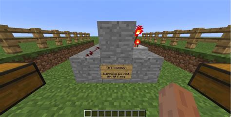 Basic TNT Cannon Minecraft Map