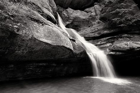 Cedar Falls Hocking Hills State Park Waterfall Photograph by Dan Sproul