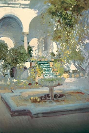 'Joaquin Sorolla/ Garden of the artist's house. MUSEO SOROLLA MADRID ...