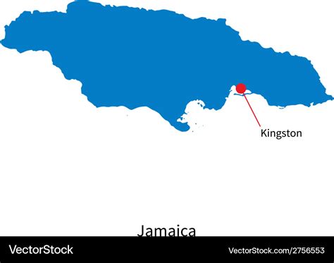 Jamaica Capital Map