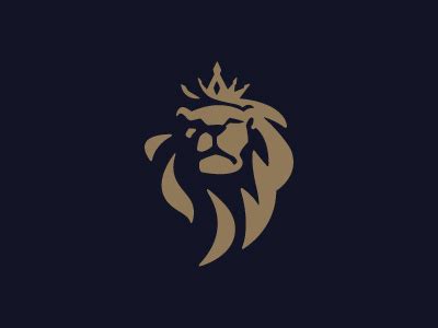 Crowned Lion Logo by Suhandi on Dribbble