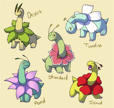 Pokemon Subspecies: Meganium by CoolPikachu29 on DeviantArt