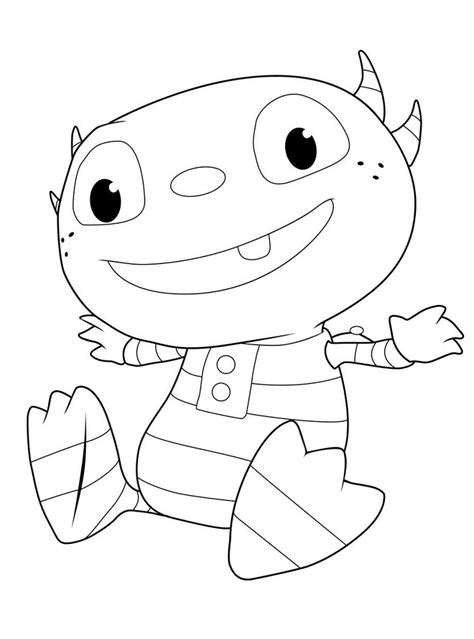 Henry Hugglemonster Coloring Pages - Free Printable Coloring Pages for Kids