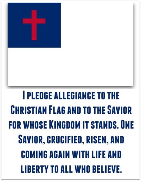 Pledge to the Christian Flag - Ministry To Children