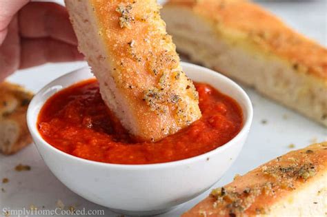 Copycat Pizza Hut Breadsticks - Simply Home Cooked