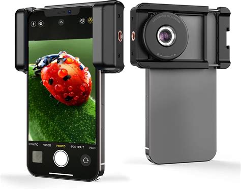 APEXEL Phone Macro Lens, 100X Microscope for Android/iPhone Micro ...