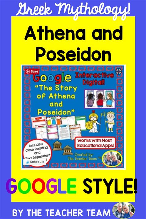 This Story of Athena and Poseidon Greek Mythology Google resource with ...