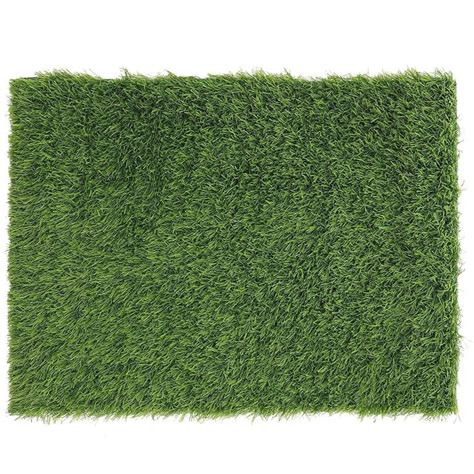 Artificial Grass Door Mat Indoor Outdoor Rug for Pets Decoration, 17 x 24 Inches, Green ...