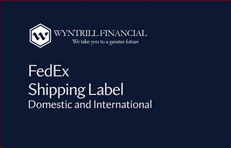 Generate fedex shipping label by Smeganatha | Fiverr