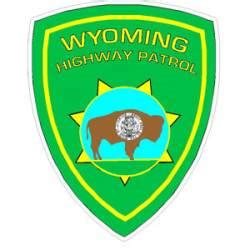 Wyoming Highway Patrol Stickers, Decals & Bumper Stickers