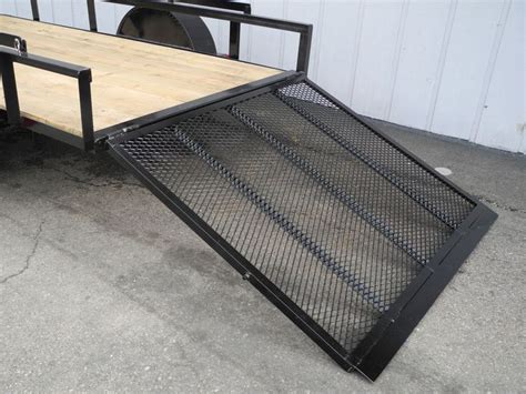 This new 5x10 steel ramp gate utility trailer is a lightweight trailer suitable for personal or ...