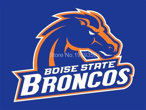 FREE SHIPPING Boise State Broncos Flag 3ftx5ft Banner 100D Polyester ...