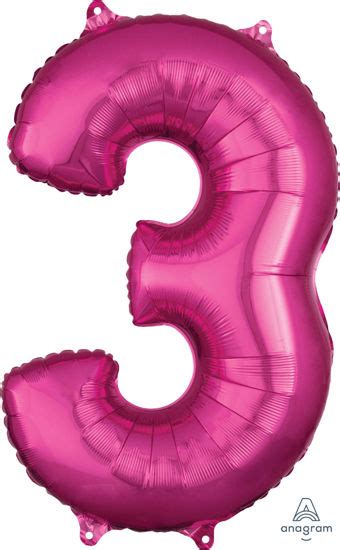 Foil Number Balloon | Party Balloons | Helium Balloon Vaughan | Hokey ...