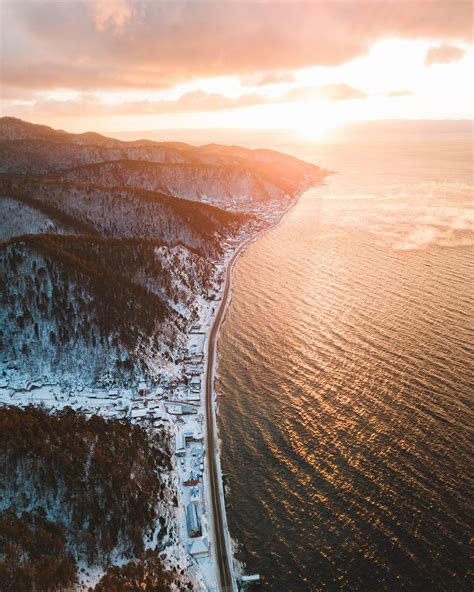 Frozen Lake Baikal on Behance