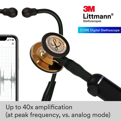 Littmann Core Digital Stethoscope, HP Copper, 8570