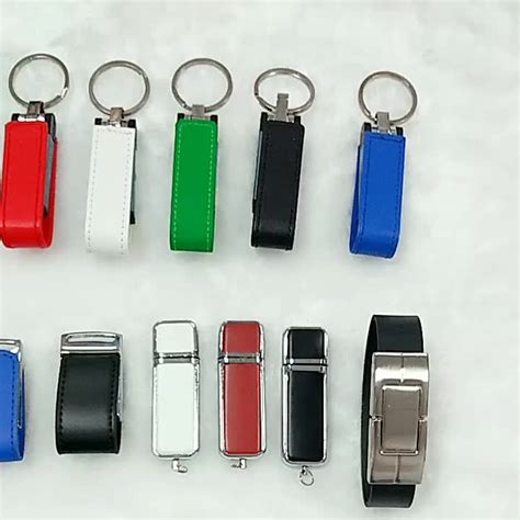 Top Quality Leather Hidden Usb Flash Drive 64gb Usb Thumb Drive With Keychain - Buy Leather ...