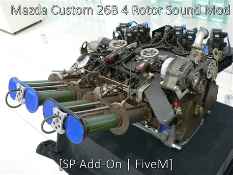 Mazda Custom 26B 4 Rotor Sound Mod [SP Add-On | FiveM] - GTA5-Mods.com