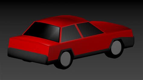 Low-Poly Car Free 3D Model - .3ds .obj .dae .blend .fbx .mtl - Free3D