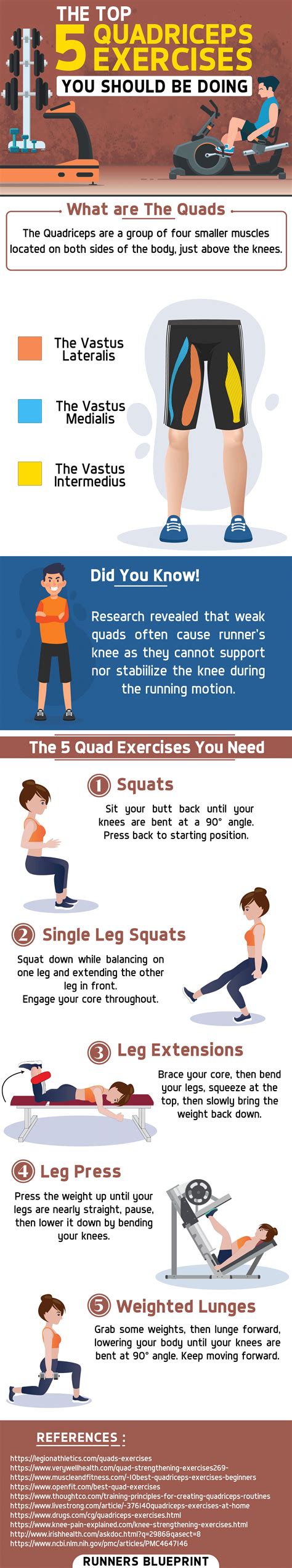 5 Must Quadriceps Exercises - The 30-Minute Quad Workout Routine You Need